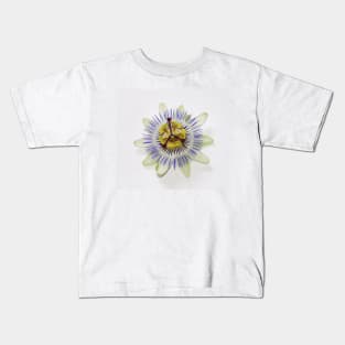 Isolated Bluecrown Passiflora Kids T-Shirt